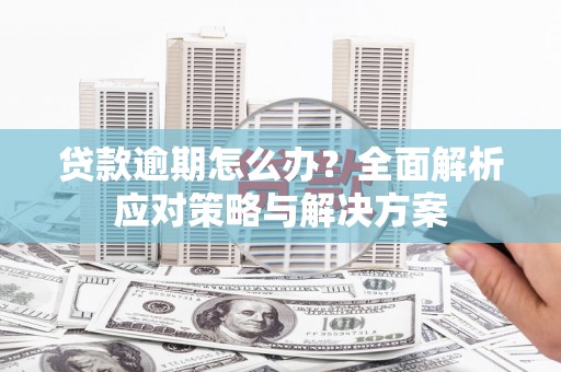 遂昌贷款逾期怎么办？全面解析应对策略与解决方案
