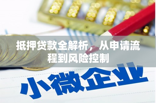 遂昌抵押贷款全解析，从申请流程到风险控制
