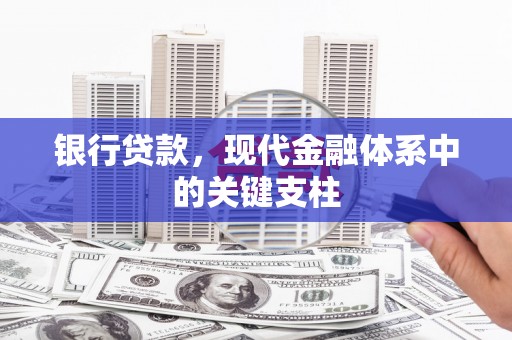 遂昌银行贷款，现代金融体系中的关键支柱