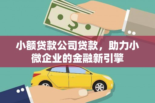 遂昌小额贷款公司贷款，助力小微企业的金融新引擎
