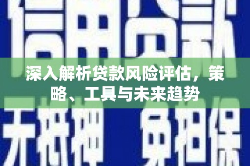遂昌深入解析贷款风险评估，策略、工具与未来趋势