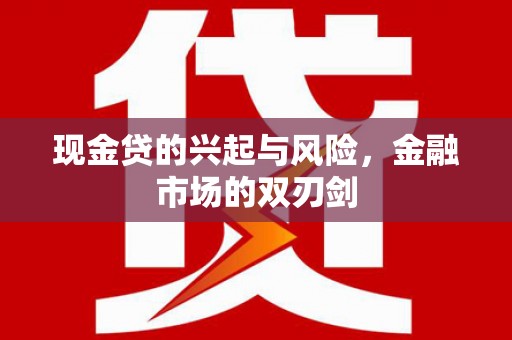 遂昌现金贷的兴起与风险，金融市场的双刃剑