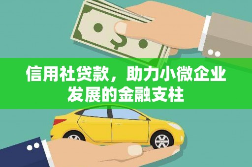 遂昌信用社贷款，助力小微企业发展的金融支柱