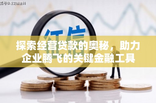 遂昌探索经营贷款的奥秘，助力企业腾飞的关键金融工具