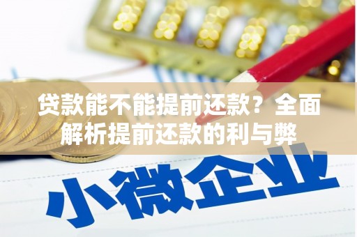 遂昌贷款能不能提前还款？全面解析提前还款的利与弊