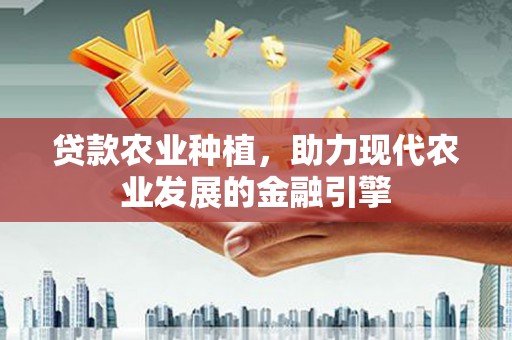遂昌贷款农业种植，助力现代农业发展的金融引擎
