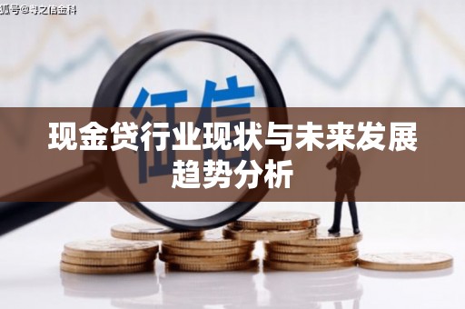 遂昌现金贷行业现状与未来发展趋势分析