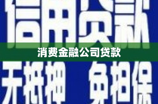 遂昌消费金融公司贷款