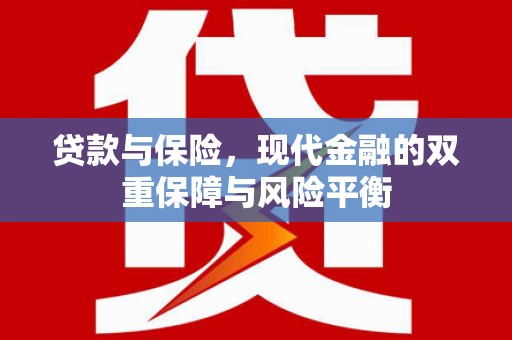遂昌贷款与保险，现代金融的双重保障与风险平衡