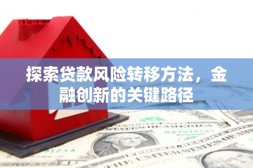 遂昌探索贷款风险转移方法，金融创新的关键路径