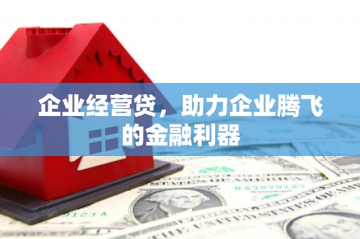 遂昌企业经营贷，助力企业腾飞的金融利器