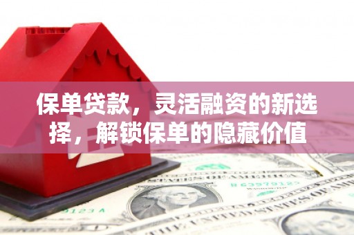 遂昌保单贷款，灵活融资的新选择，解锁保单的隐藏价值