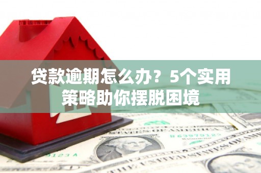 遂昌贷款逾期怎么办？5个实用策略助你摆脱困境