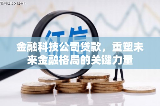 遂昌金融科技公司贷款，重塑未来金融格局的关键力量