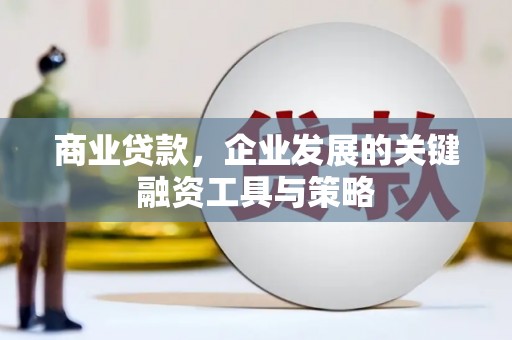 遂昌商业贷款，企业发展的关键融资工具与策略
