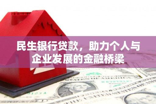 遂昌民生银行贷款，助力个人与企业发展的金融桥梁