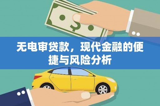 遂昌无电审贷款，现代金融的便捷与风险分析