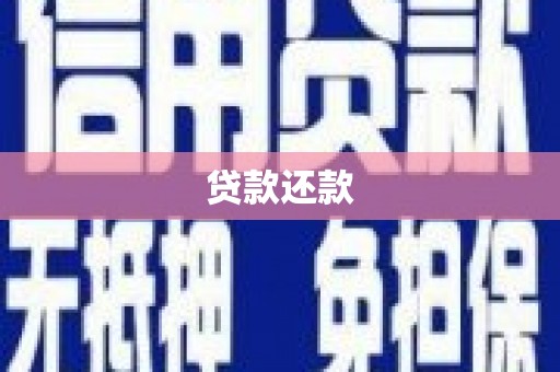 遂昌贷款还款