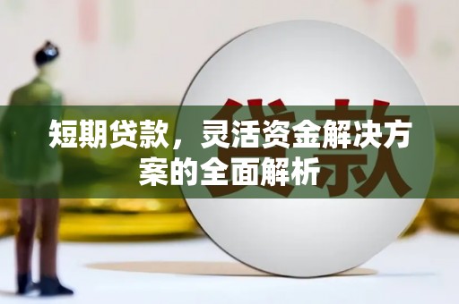 遂昌短期贷款，灵活资金解决方案的全面解析