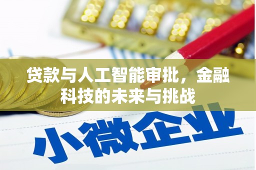 遂昌贷款与人工智能审批，金融科技的未来与挑战