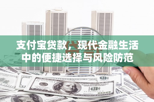 遂昌支付宝贷款，现代金融生活中的便捷选择与风险防范