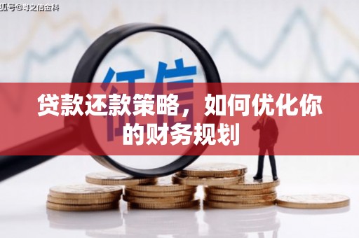 遂昌贷款还款策略，如何优化你的财务规划