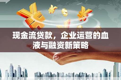 遂昌现金流贷款，企业运营的血液与融资新策略