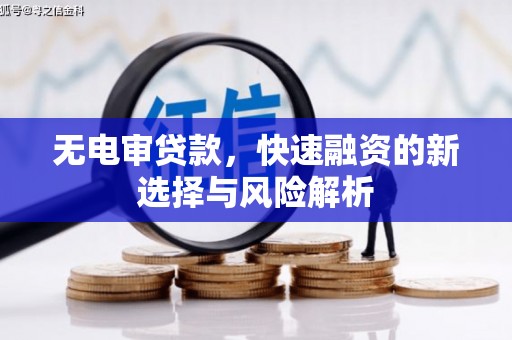 遂昌无电审贷款，快速融资的新选择与风险解析