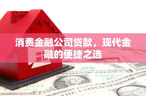 遂昌消费金融公司贷款，现代金融的便捷之选
