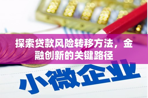 遂昌探索贷款风险转移方法，金融创新的关键路径