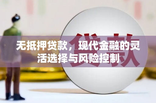 遂昌无抵押贷款，现代金融的灵活选择与风险控制