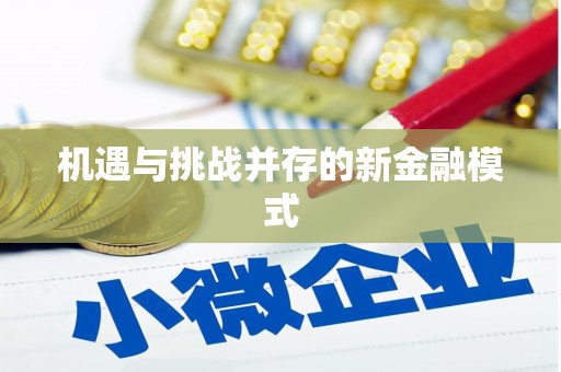 遂昌机遇与挑战并存的新金融模式