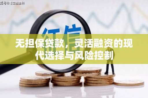 遂昌无担保贷款，灵活融资的现代选择与风险控制