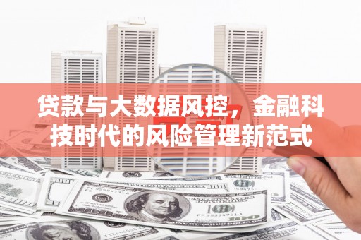 遂昌贷款与大数据风控，金融科技时代的风险管理新范式