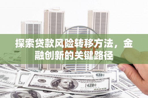 遂昌探索贷款风险转移方法，金融创新的关键路径