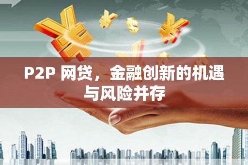 遂昌P2P 网贷，金融创新的机遇与风险并存