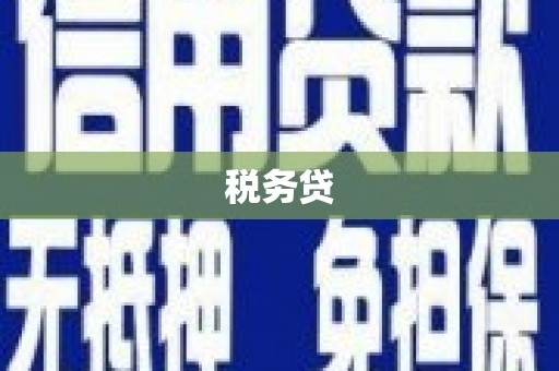 遂昌税务贷