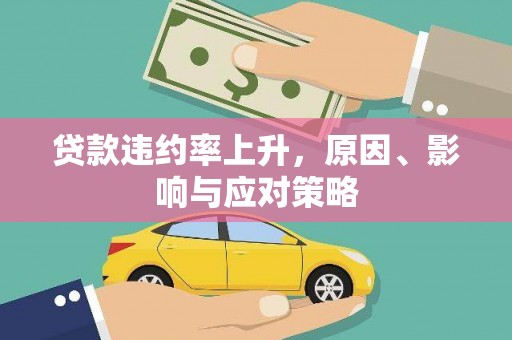 遂昌贷款违约率上升，原因、影响与应对策略