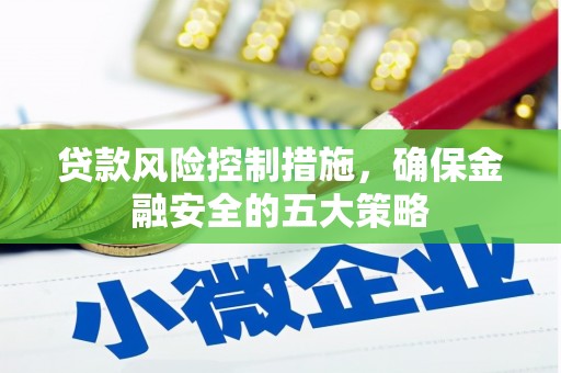 遂昌贷款风险控制措施，确保金融安全的五大策略