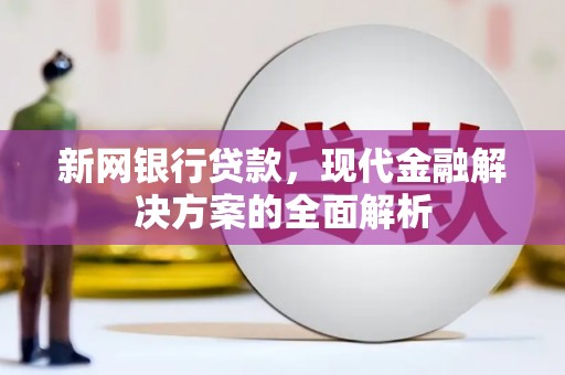 遂昌新网银行贷款，现代金融解决方案的全面解析