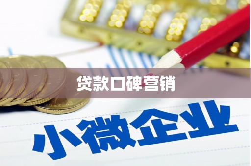 遂昌贷款口碑营销
