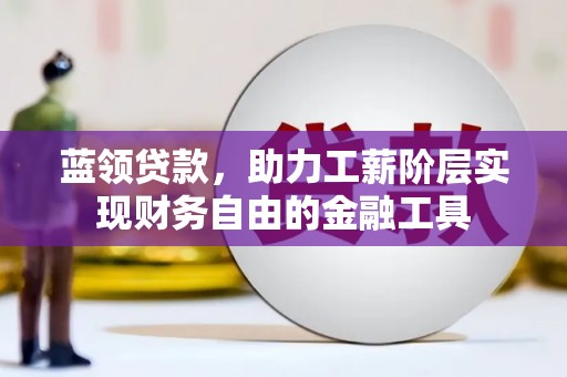 遂昌蓝领贷款，助力工薪阶层实现财务自由的金融工具