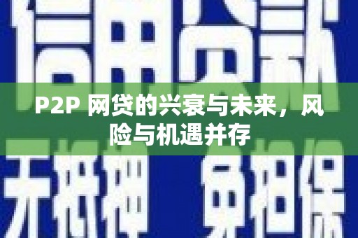 遂昌P2P 网贷的兴衰与未来，风险与机遇并存