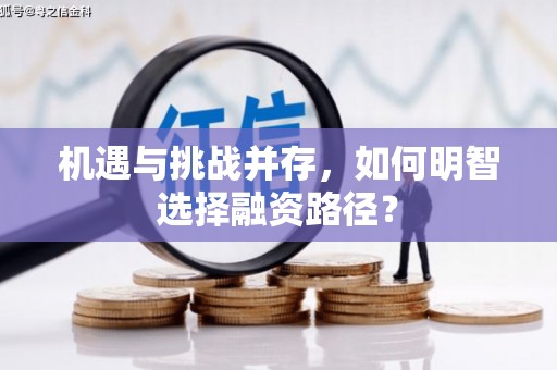遂昌机遇与挑战并存，如何明智选择融资路径？