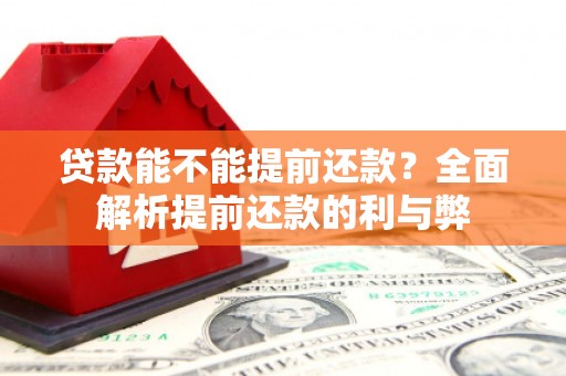 遂昌贷款能不能提前还款？全面解析提前还款的利与弊